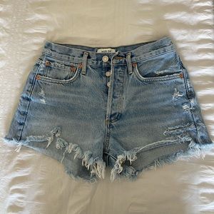 AGOLDE denim shorts